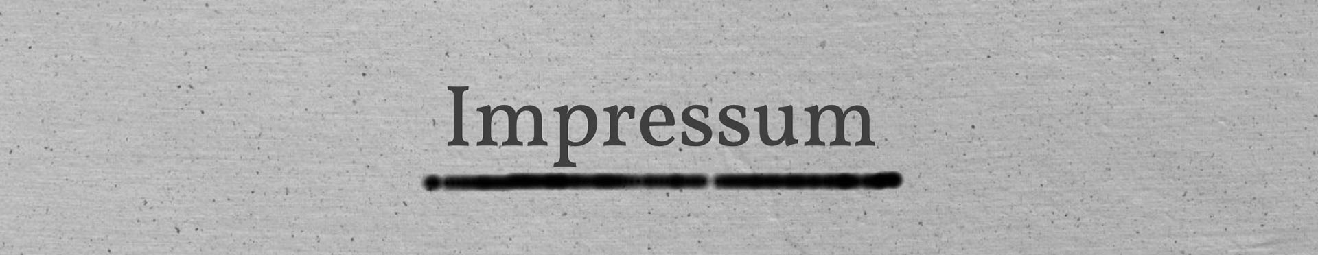 Hier steht Impressum