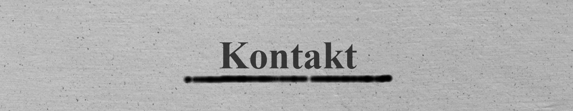 Hier steht Kontakt