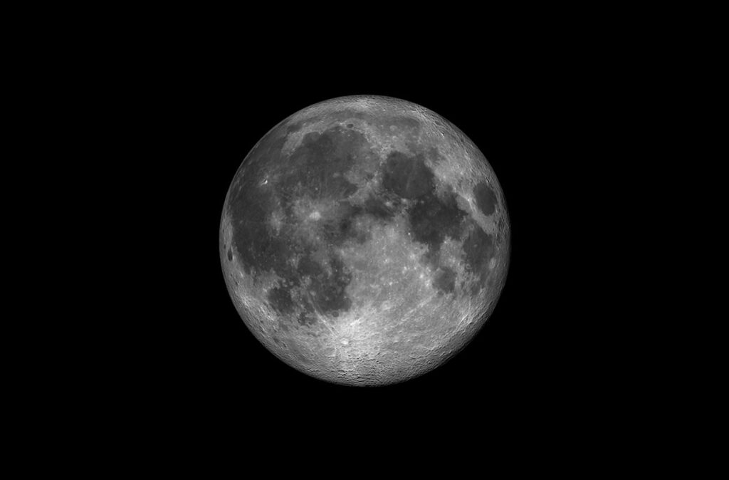 Ein Bild vom Mond